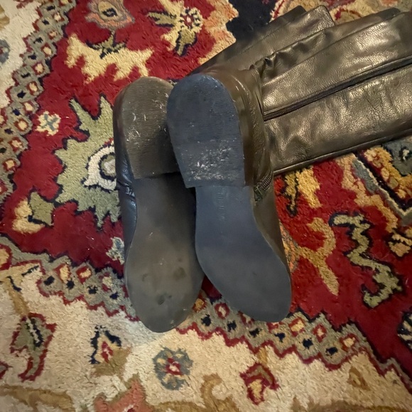Nine West Black Over the Knee Boots